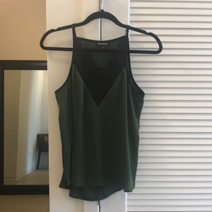 Express lace/satin cami